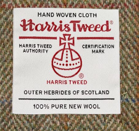 Yoshi Leather and Harris Tweed Highland Cow Back Pack