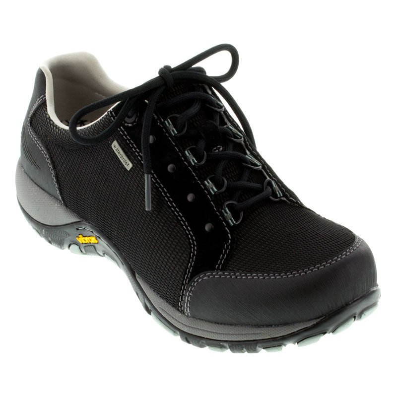 Dansko Peggy Black Walking Shoes 