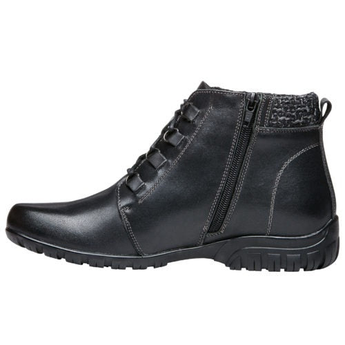 Propet Delaney Lace-up Boot Black