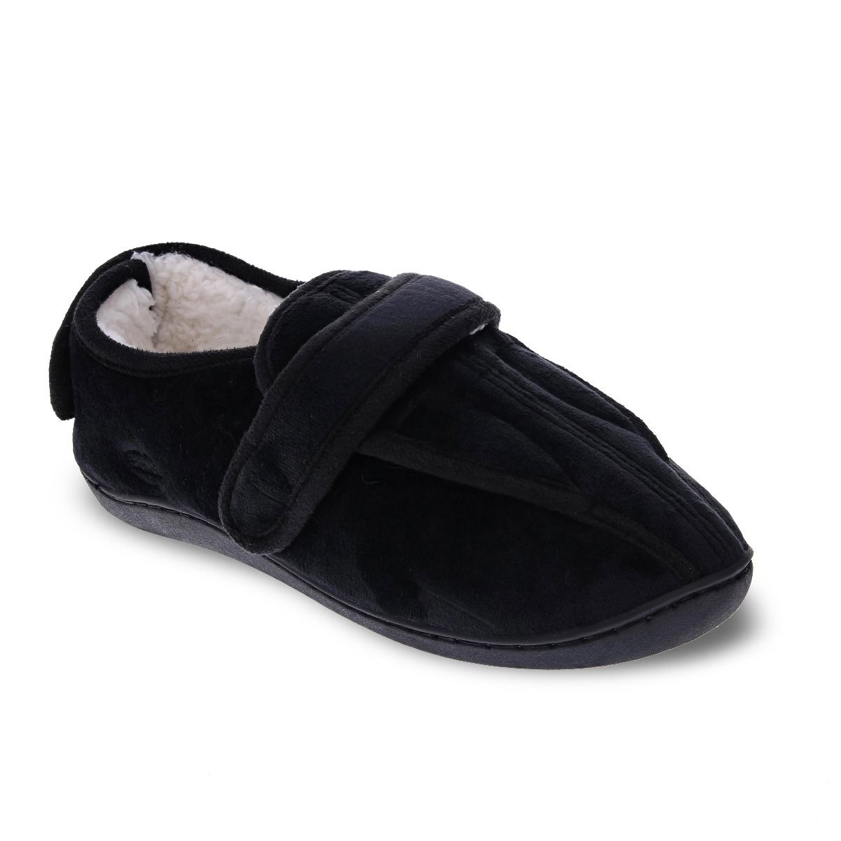 Scholl Easyfit Mens Slipper - Black