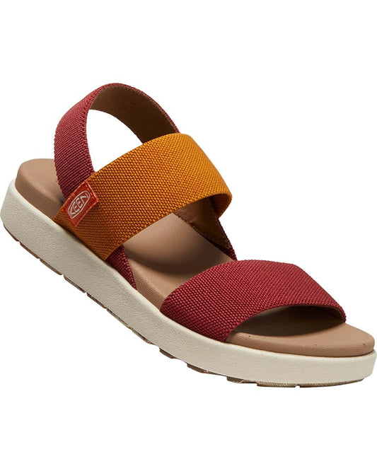 Keen Elle Backstrap Sandal Merlot Birch 