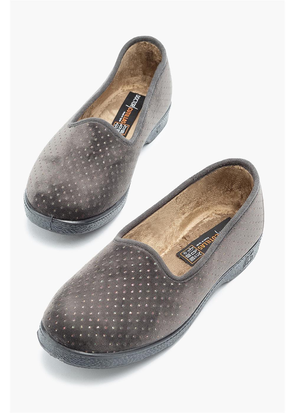 Dr Cutillas Figueras 566 Slippers Grey 