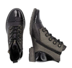 Remonte Black Combo Booties D4391-03