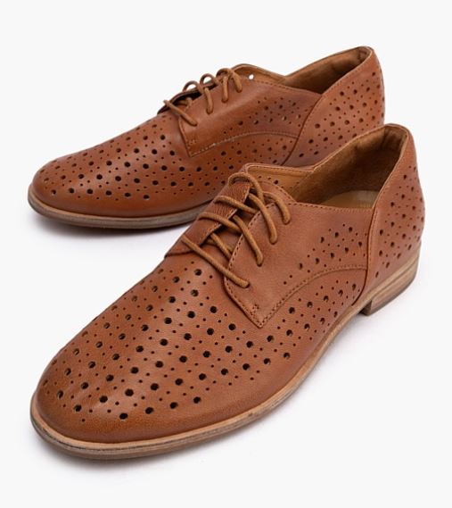 Silver Lining Golden Perf Shoe