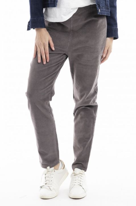 Orientique Cord Solid Jeggings