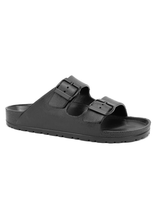 Silver Lining Hawaii EVA Slide Black