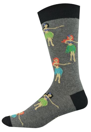 Bamboozld Mens Hula Girl Bamboo Socks 