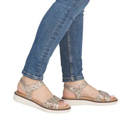 Remonte D2049-91 Metallic Tiger Sandal