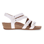 Scholl Josie Wedge Sandal White 
