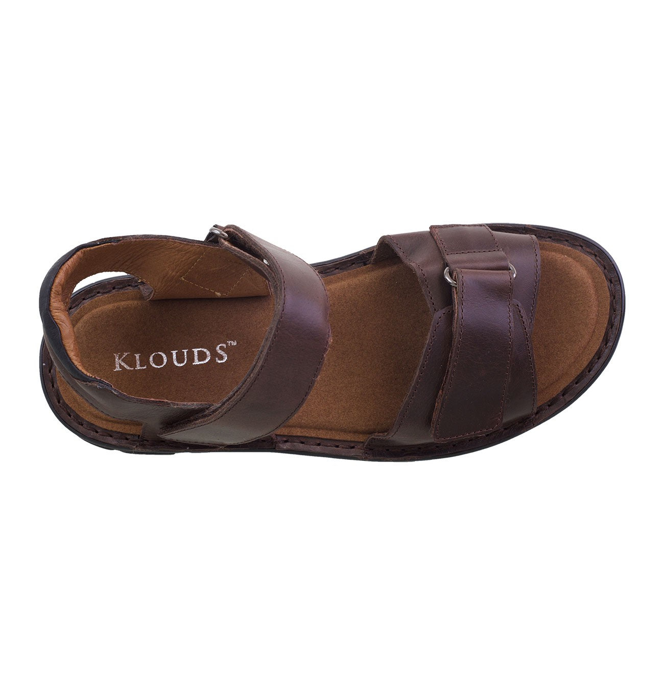 Klouds Mens Toby Brown Sandals 