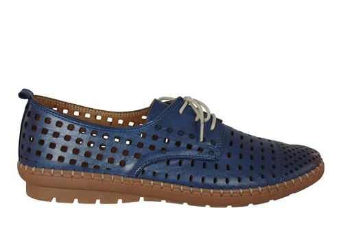 Cabello Kroon Perforated Navy 