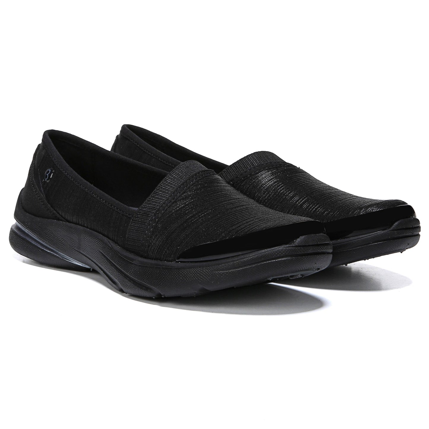 Bzees Lollipop Slip On Black Shimmer