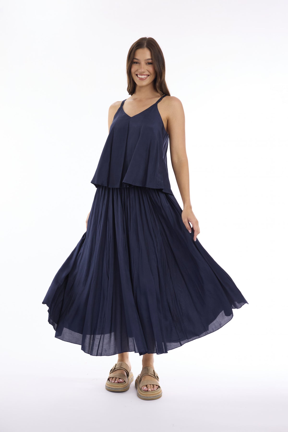 Orientique Escape Lux Crushed Skirt