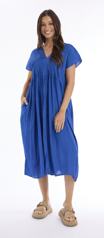 Orientique Lux Dress Pleated