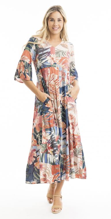 Orientique Luzon Maxi Peak Dress