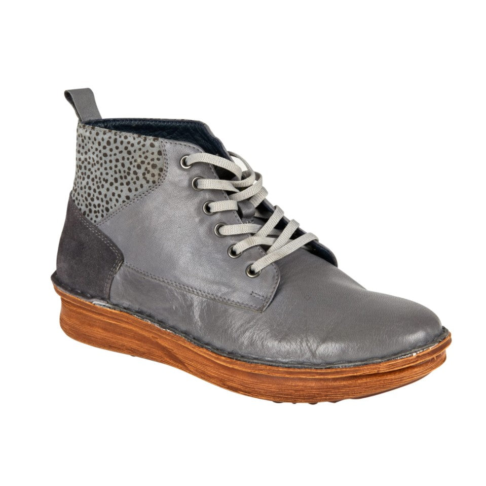 Adesso Melon Lace up Boot Grey