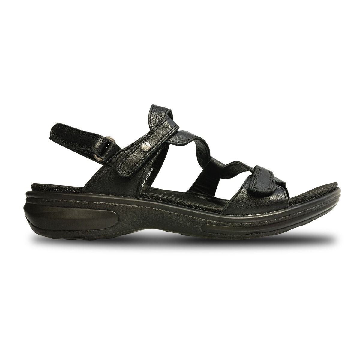 Revere Miami Sandal Black