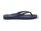Archies Arch Support Thongs Navy