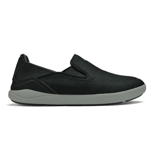 Olukai Mens Nohea Pae Slip-On - Black