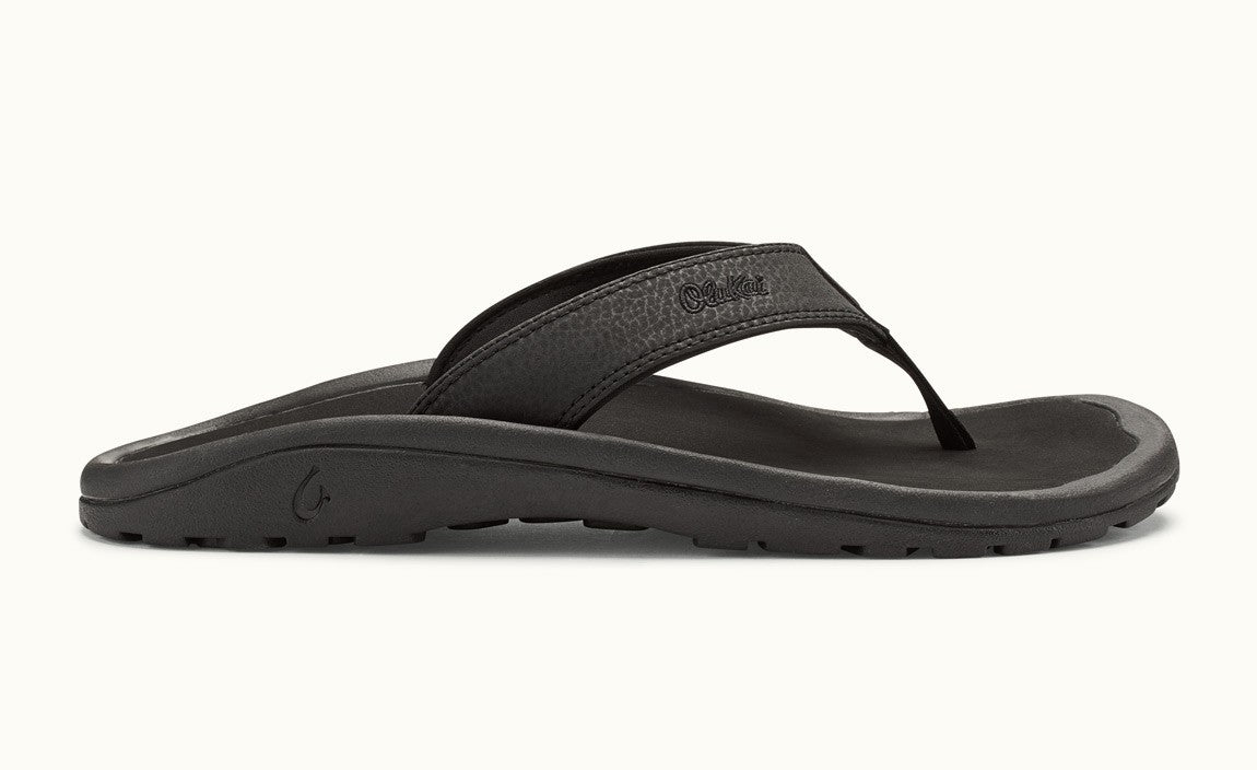 Olukai Mens Ohana Black 