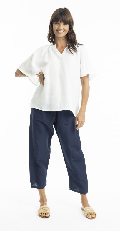 Orientique Linen Pants 76069