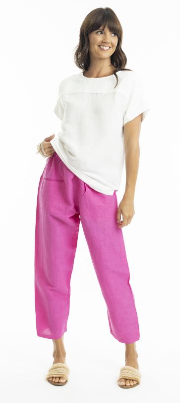 Orientique Linen Pants 76069