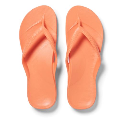 Archies Arch Support Thongs Peach