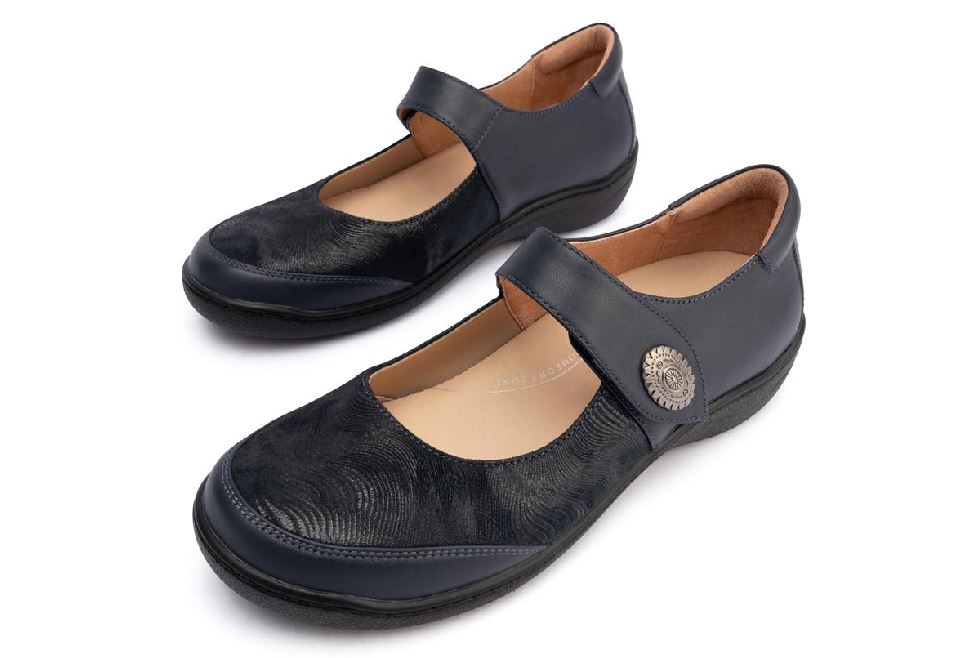 Klouds Peach Stretch Mary Jane