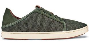 Olukai Pehuea Li Lace up Dusty Olive