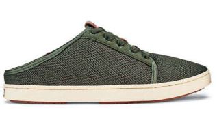 Olukai Pehuea Li Lace up Dusty Olive