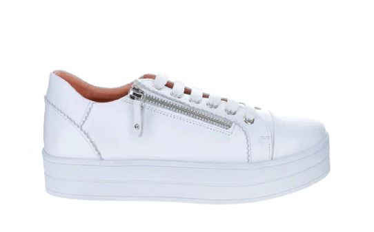 Le Sansa Quest Platform Sneaker White 