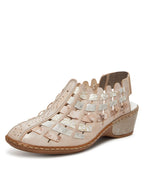 Rieker Woven Heel 43753