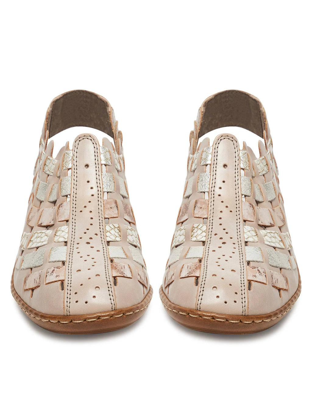 Rieker Woven Heel 43753