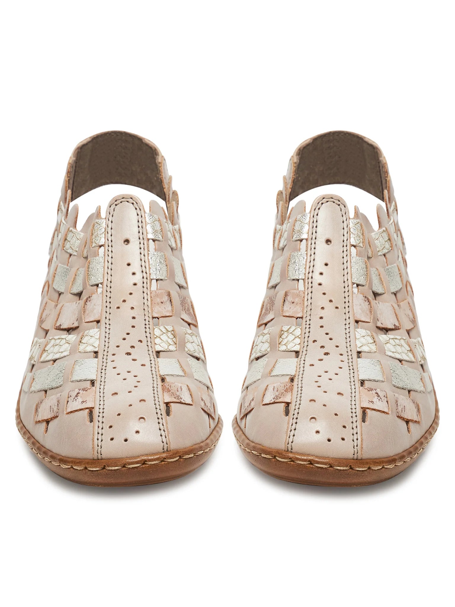Rieker Woven Heel 43753