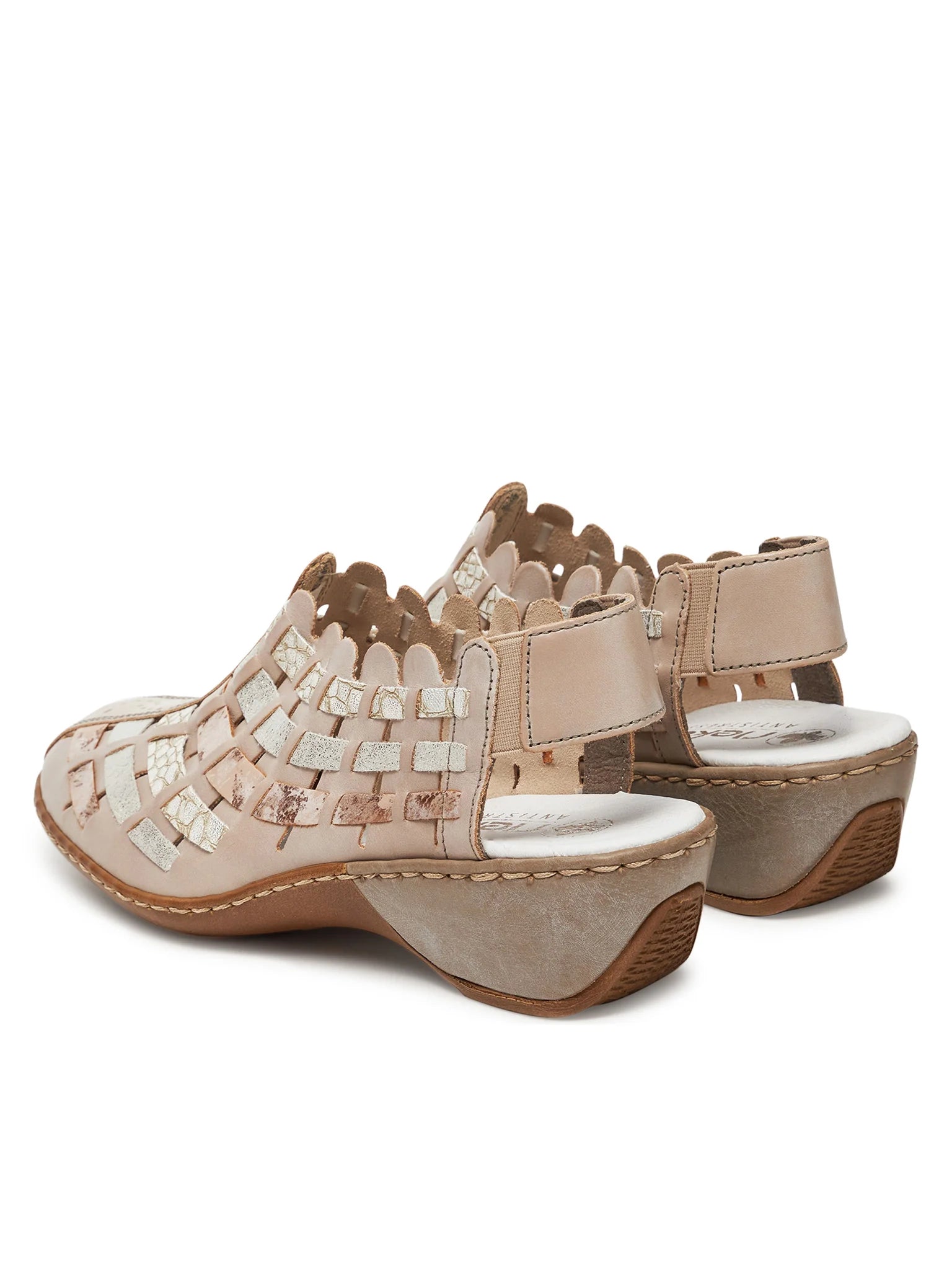 Rieker Woven Heel 43753