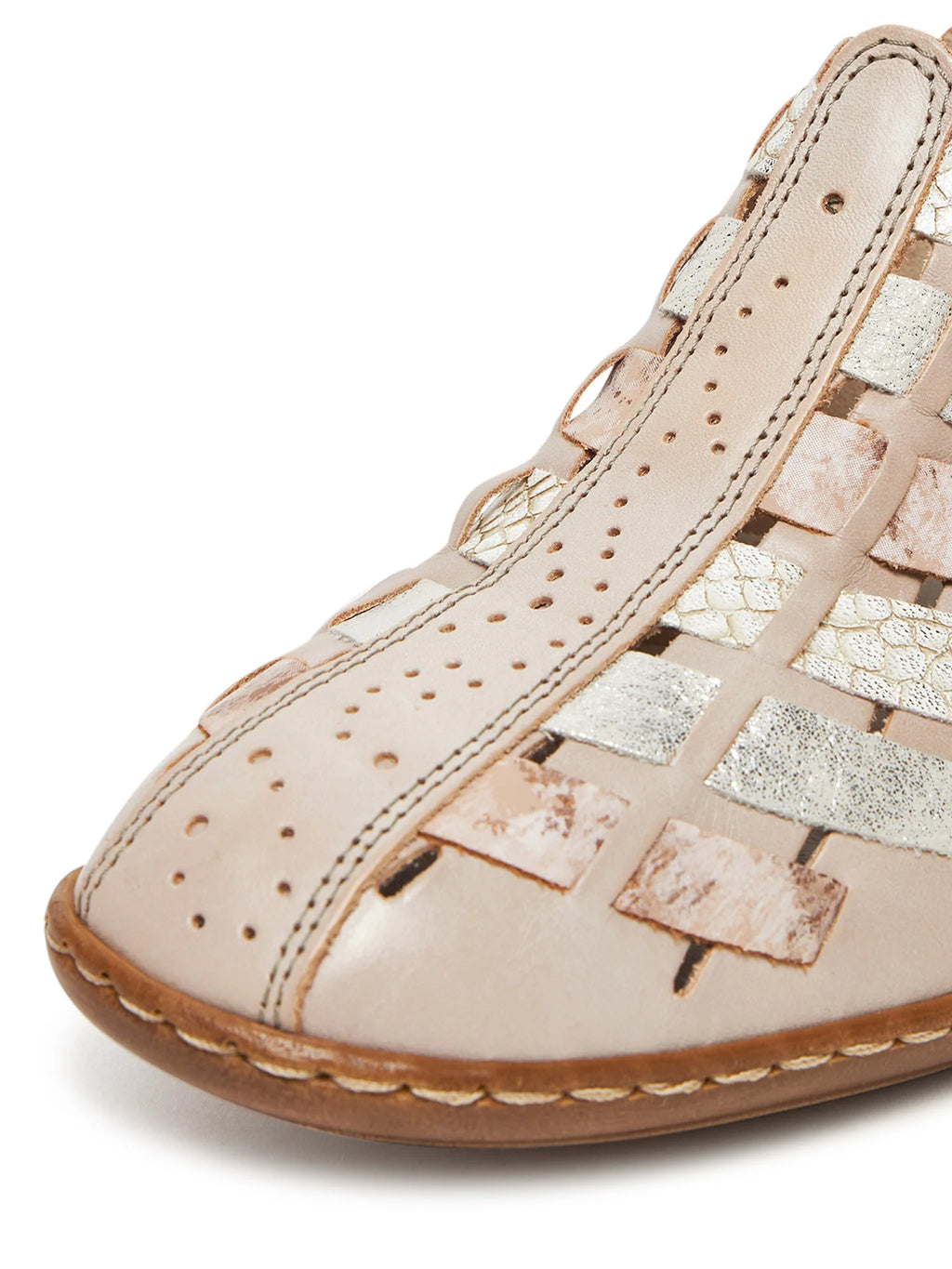 Rieker Woven Heel 43753