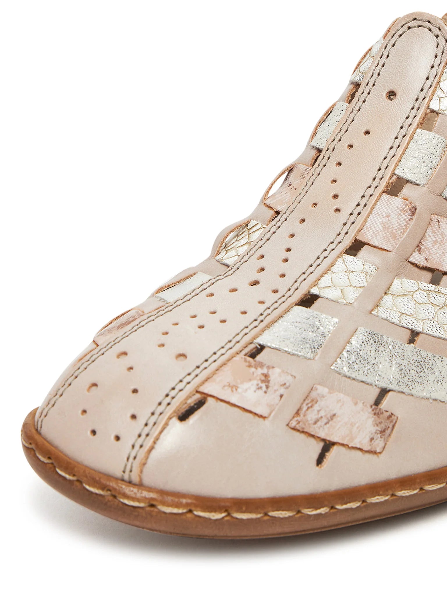 Rieker Woven Heel 43753
