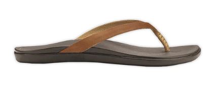 Olukai Ho'Opio Leather Thong Sahara