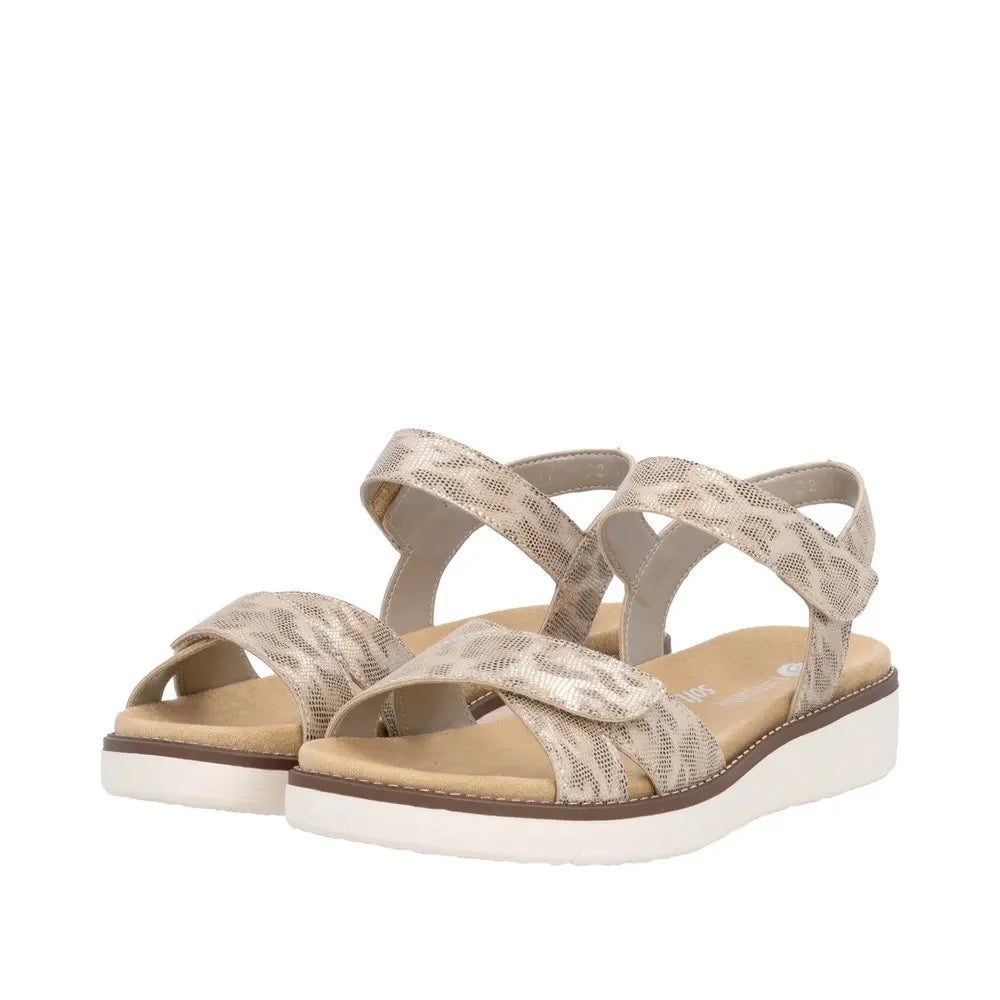 Remonte D2049-91 Metallic Tiger Sandal
