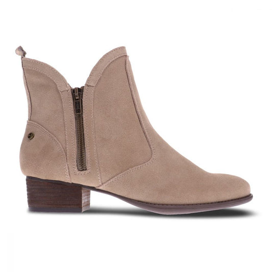 Revere Siena Bootie Taupe sz 6, 9