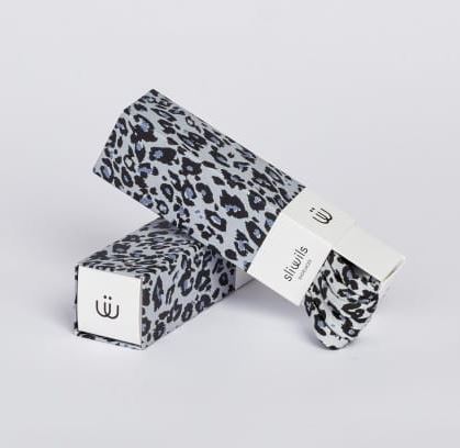 Sliwils Shoelaces Savage Snow Leopard 