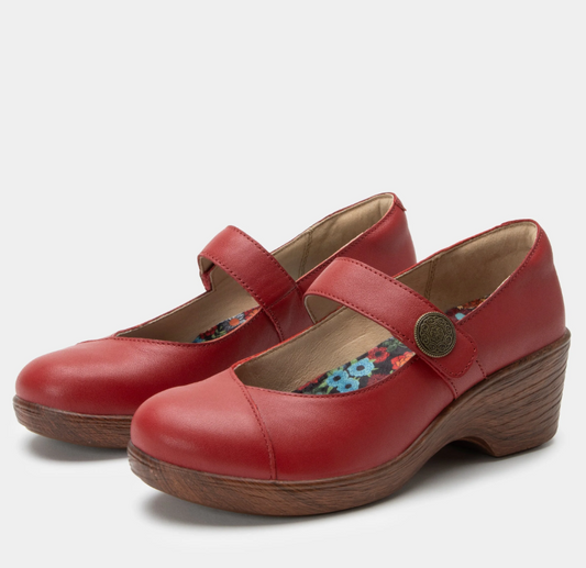 Alegria Sofi Red Shoe