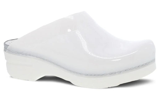 Dansko Sonja Translucent White Clog