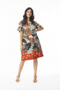 Orientique Saventa Dress Reversible Short Sleeve
