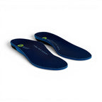 The Happy Shoe Shop Archline Active Orthotics insoles in navy blue with optimal arch support and cushioning for runners.