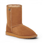 The Happy Shoe Shop Emu Australia Platinum Stinger Lo sheepskin boot in tan, water-resistant and made in Australia.
