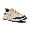 The Happy Shoe Shop Keen Zionic Jasper hiking shoe in beige and black leather with durable traction sole.