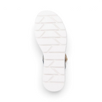 The Happy Shoe Shop Remonte D3N51 sandal showing the white textured IM-EVA outsole from a bottom view