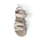 The Happy Shoe Shop Thomas Cook Activate wide-fit beige outdoor sandal with adjustable hook-and-loop straps