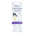 The Happy Shoe Shop Trimsole transparent gel heel protectors in retail packaging for blister and slippage prevention.